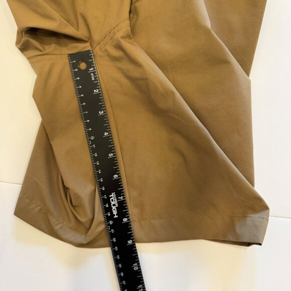 Orvis Men's Tech Shorts Tan Khaki Stretch Size 40 9" Inseam - Picture 6 of 7